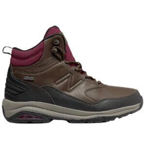 New Balance 1400 Brown Leather Trail Hiking Waterproof Boots Womens SZ 9